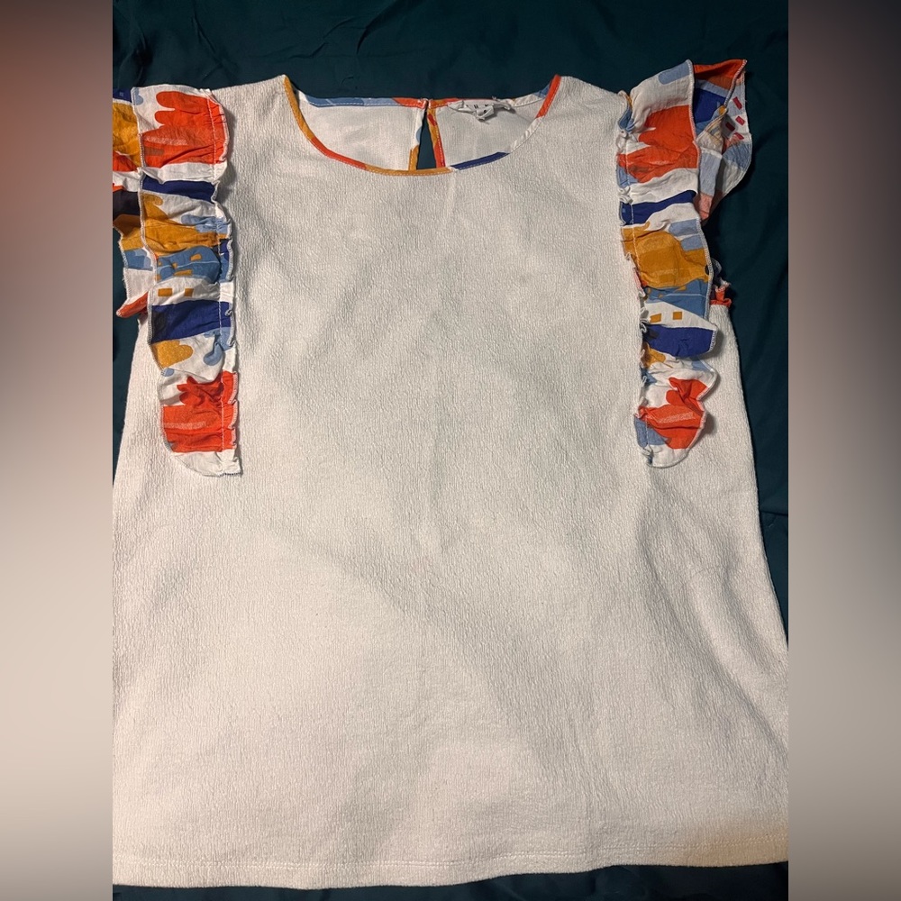 THML Ruffle Sleeve Blouse